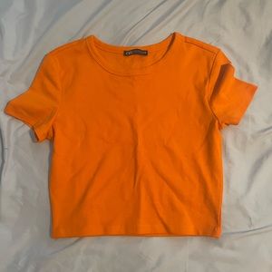 zara crop top